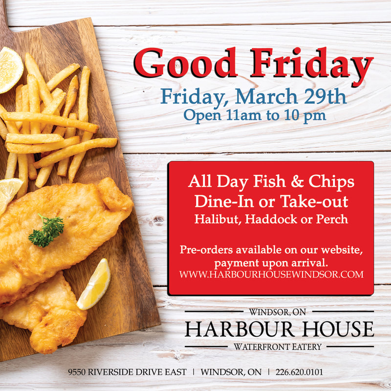 Good Friday Take-Out Menu - Harbour House